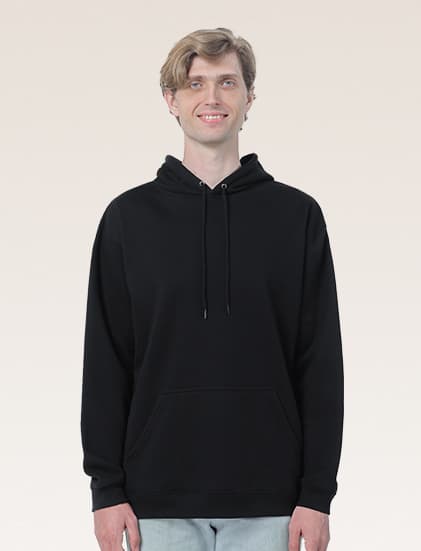 New States Apparel Super Blend Hooded Sweatshirt 9500 - alternate view