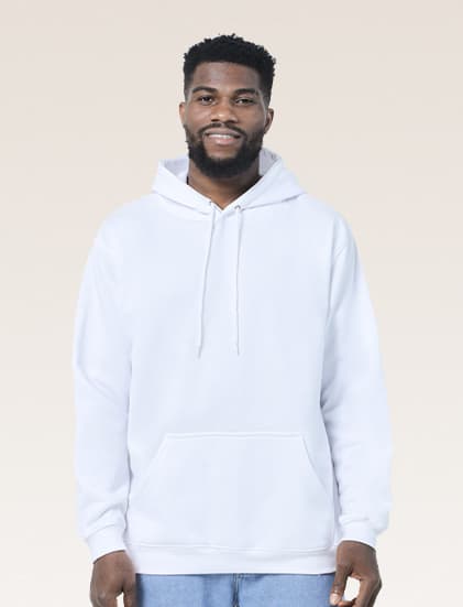 New States Apparel Super Blend Hooded Sweatshirt 9500 - alternate view