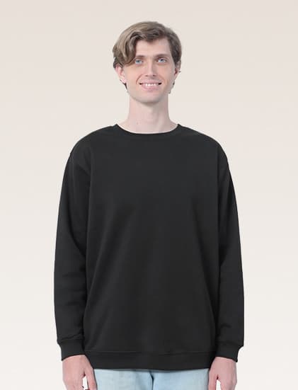 New States Apparel Super Blend Crewneck Sweatshirt 9000 - Image 2