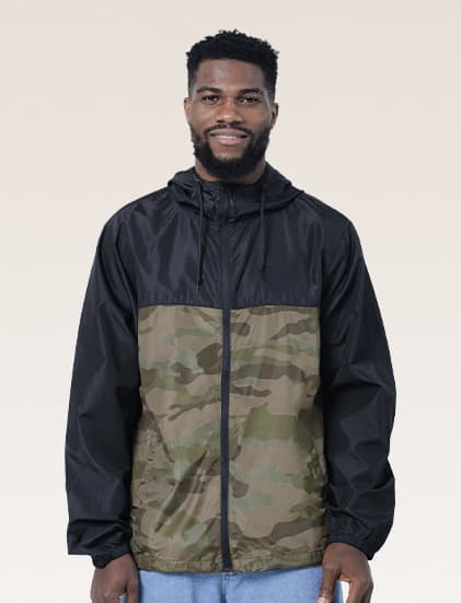 New States Apparel Windbreaker 9810 - alternate view