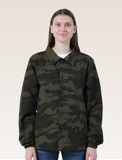 New States Apparel Coaches Jacket 9820 - alternate view