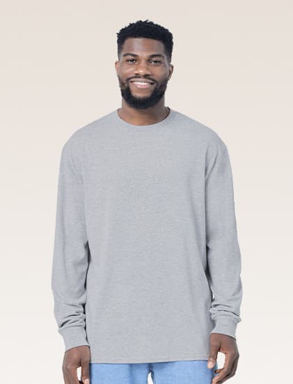 New States Apparel Heavy Weight Long Sleeve 5480 - alternate view