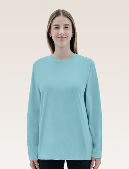 New States Apparel Premium Cotton Long Sleeve 7280 - alternate view