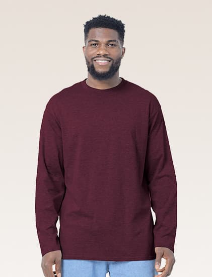 New States Apparel Premium Cotton Long Sleeve 7280 - alternate view