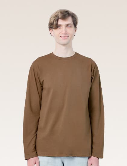 New States Apparel Premium Cotton Long Sleeve 7280 - Image 2