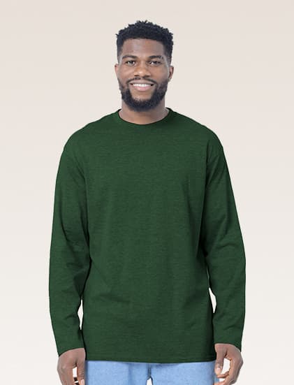 New States Apparel Premium Cotton Long Sleeve 7280 - Image 2