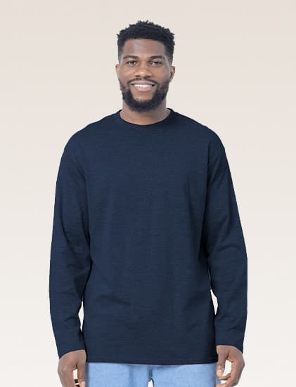 New States Apparel Premium Cotton Long Sleeve 7280 - Image 2