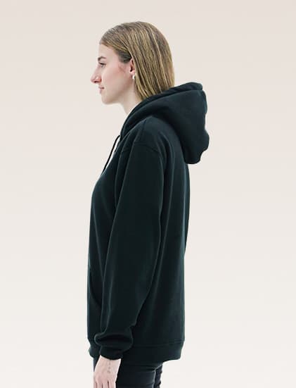 New States Apparel Super Blend Full Zip Hooded Sweatshirt 9600 - Image 3