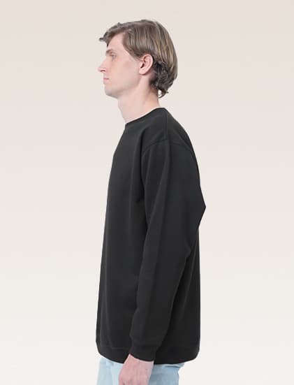 New States Apparel Super Blend Crewneck Sweatshirt 9000 - Image 3