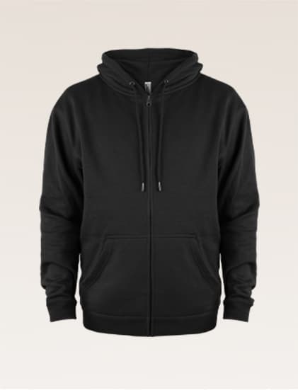 New States Apparel Super Blend Full Zip Hooded Sweatshirt 9600