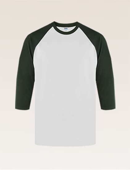 New States Apparel Premium Cotton Raglan 3/4 7260 - Image 1