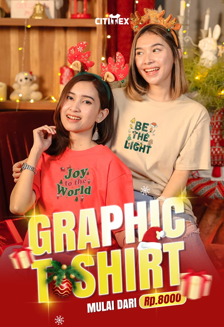 Banner Graphic Tee Natal 2025