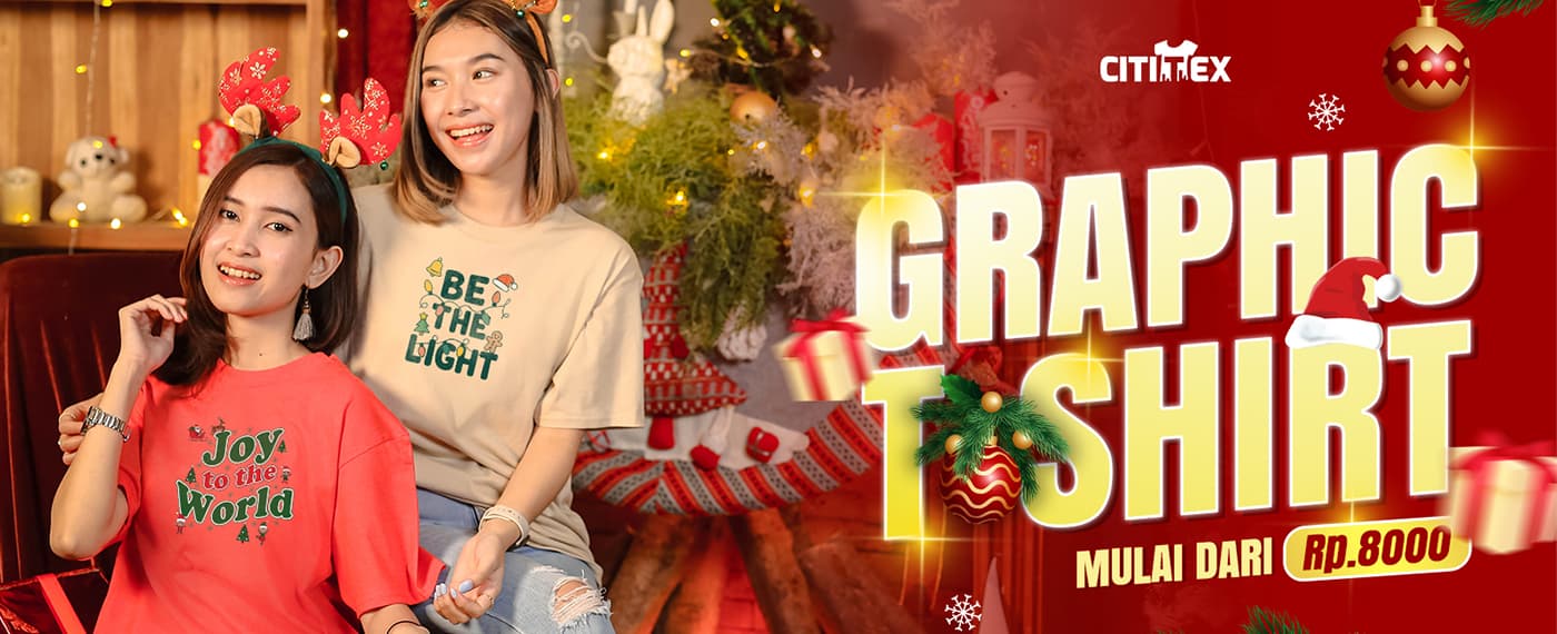 Banner Graphic Tee Natal 2025