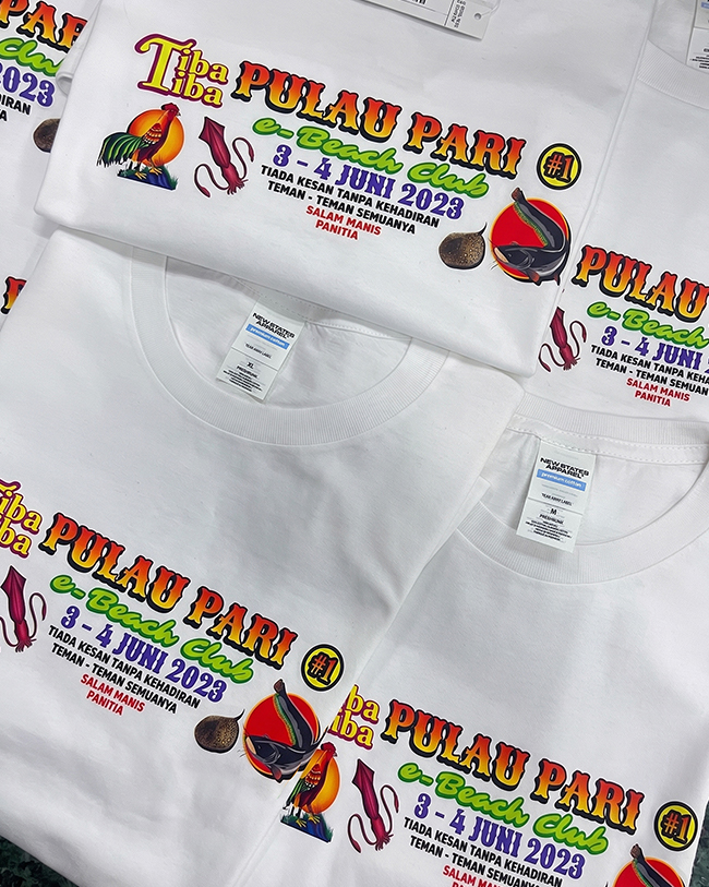 Hasil sablon 8